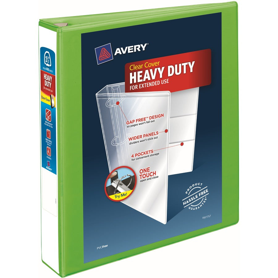 Avery&reg; Heavy-Duty View Binders - Locking One Touch EZD Rings