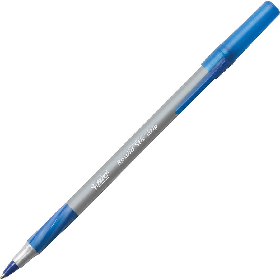 BIC Round Stic Grip Ballpoint Pen