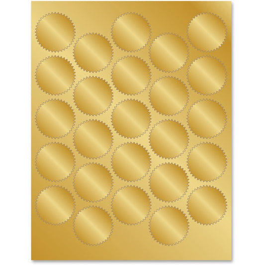 Geographics Gold Foil Seals