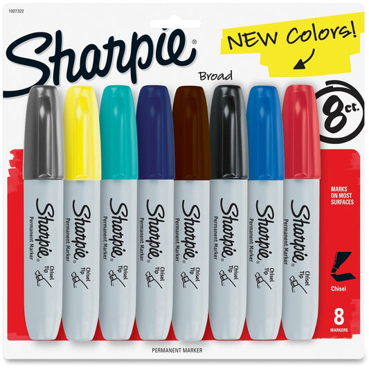 Sharpie Chisel Tip Permanent Markers