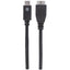 Manhattan SuperSpeed+ USB 3.1 Gen2 Type-C Male to Micro-B SuperSpeed Male Device Cable 10 Gbps 3 ft Black