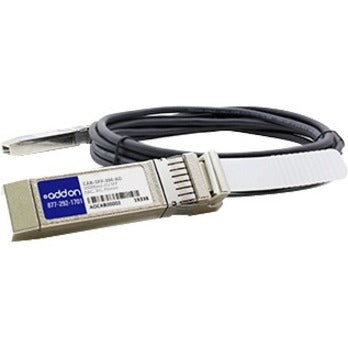 AddOn Cisco CAB-SFP-3M Compatible TAA Compliant 1000Base-CU SFP to SFP Direct Attach Cable (Passive Twinax 3m)