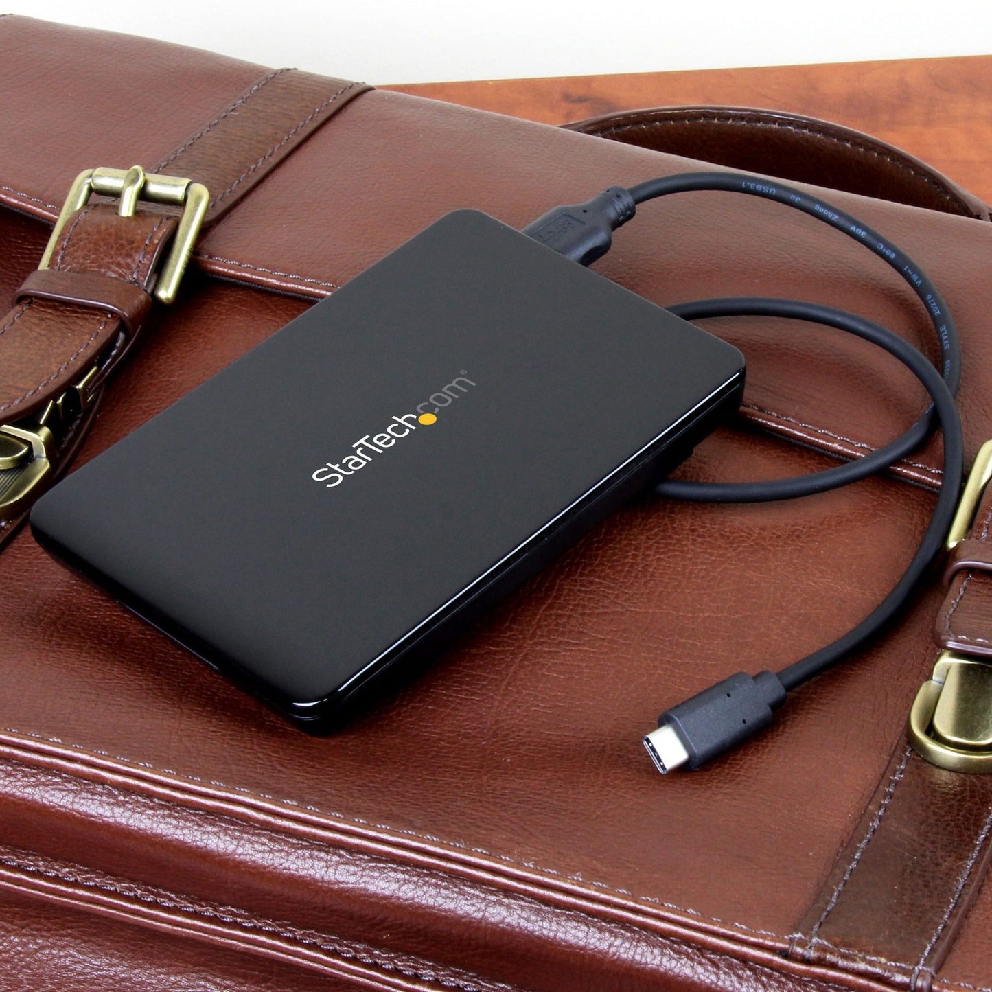 StarTech.com 2.5" USB-C Hard Drive Enclosure &acirc;&euro;" USB 3.1 Type C &acirc;&euro;" Tool-less &acirc;&euro;" External Hard Drive Case &acirc;&euro;" SSD USB C HDD Enclosure