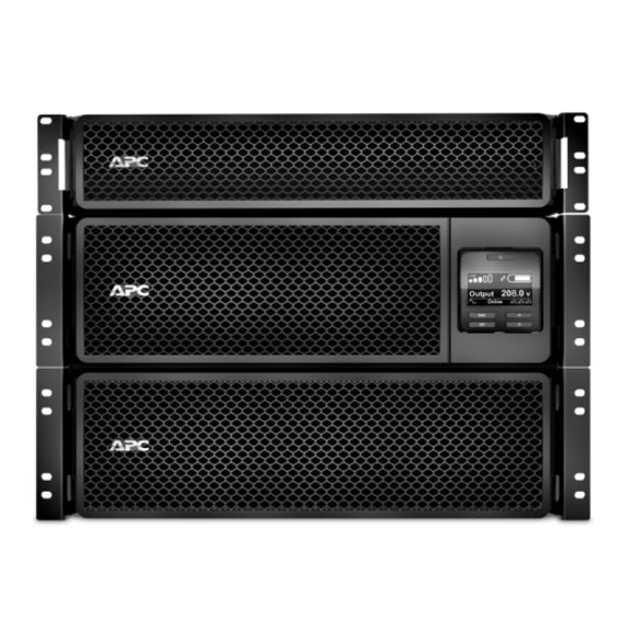 APC by Schneider Electric Smart-UPS SRT 8kVA RM with 208V to 120V 2U Step-Down Transformer