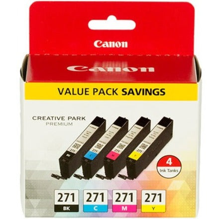 Canon Original Inkjet Ink Cartridge - Cyan Magenta Yellow Black - 4 / Pack