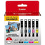 Canon Original Inkjet Ink Cartridge - Cyan Magenta Yellow Gray Black - 5 / Pack