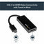 StarTech.com - USB-C to HDMI Adapter - 4K 30Hz - Black - USB Type-C to HDMI Adapter - USB 3.1 - Thunderbolt 3 Compatible