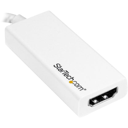 StarTech.com - USB-C to HDMI Adapter - 4K 30Hz - White - USB Type-C to HDMI Adapter - USB 3.1 - Thunderbolt 3 Compatible