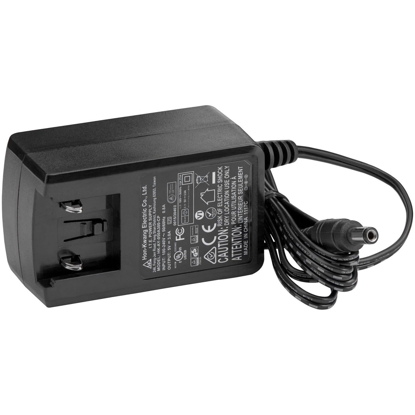 StarTech.com Replacement 5V DC Power Adapter - 5 Volts 3 Amps