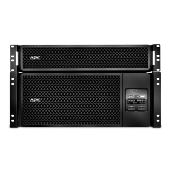 APC by Schneider Electric Smart-UPS SRT 6000VA RM with 208V to 120V 2U Step-Down Transformer