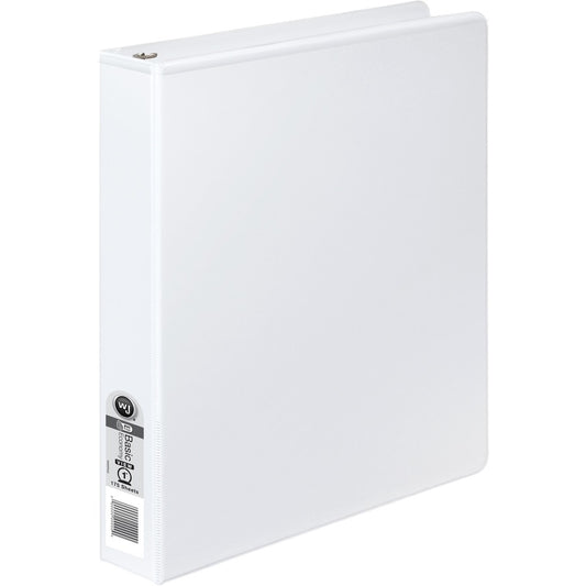 Wilson Jones&reg; Basic Round Ring View Binder 1"  White