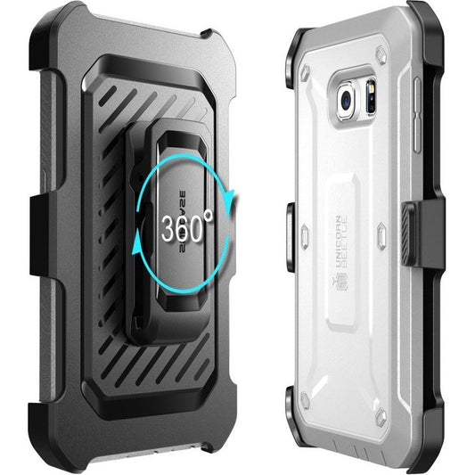 i-Blason Unicorn Beetle Pro Carrying Case (Holster) Smartphone - White Gray