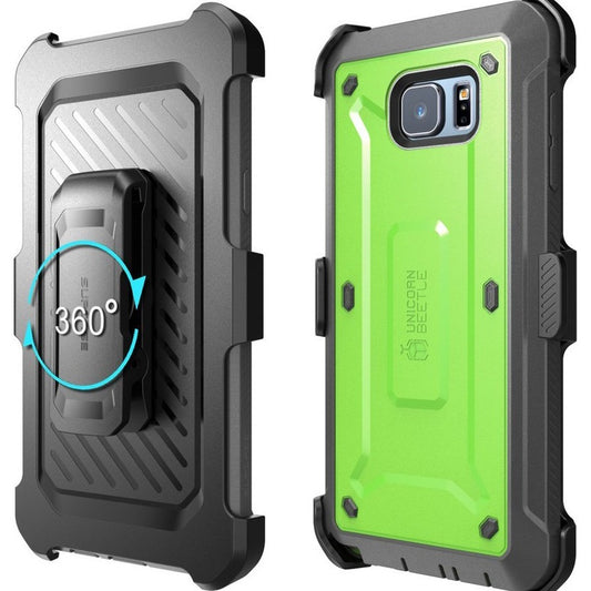 i-Blason Unicorn Beetle Pro Carrying Case (Holster) Smartphone - Green Gray