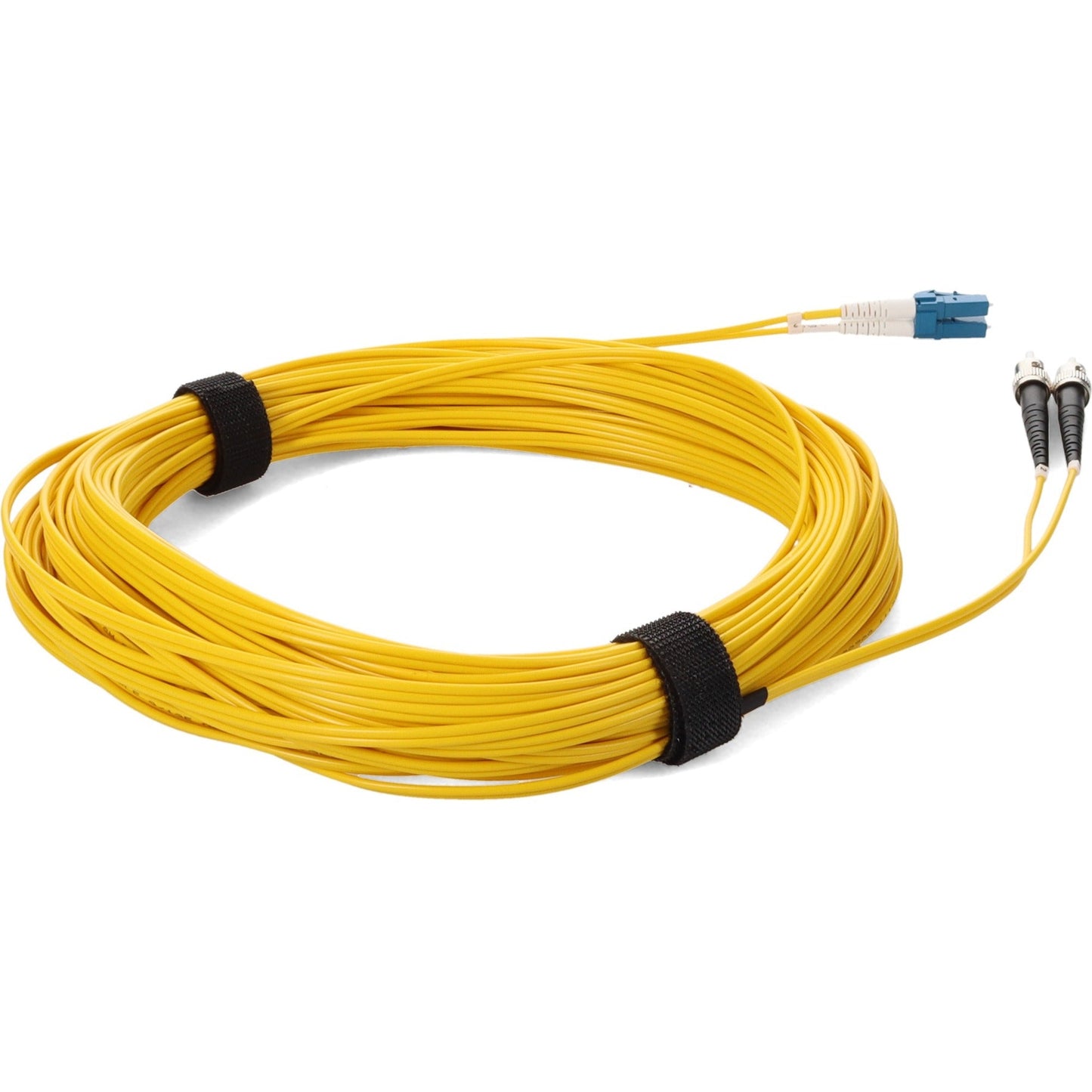 AddOn 30m LC (Male) to ST (Male) Yellow OS2 Duplex Fiber OFNR (Riser-Rated) Patch Cable