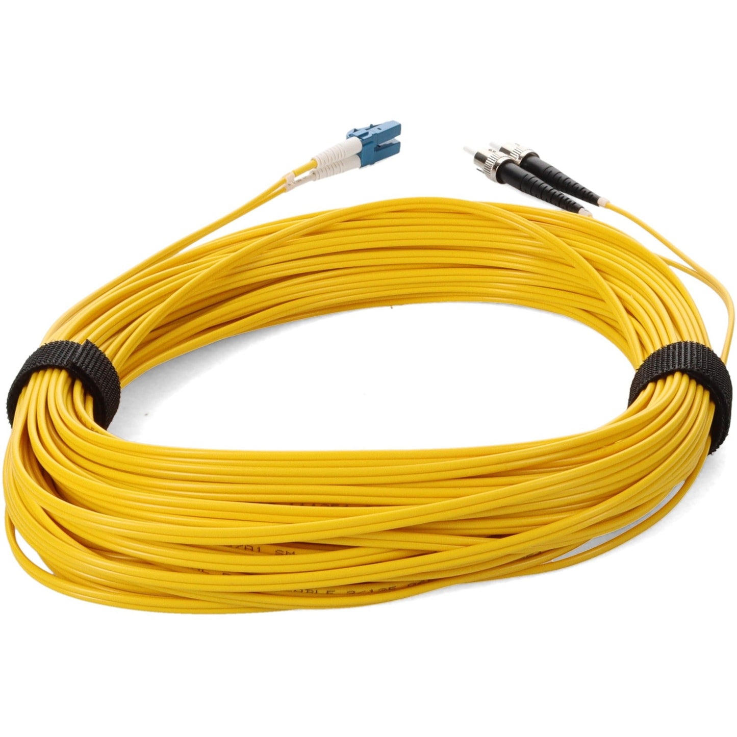 AddOn 30m LC (Male) to ST (Male) Yellow OS2 Duplex Fiber OFNR (Riser-Rated) Patch Cable