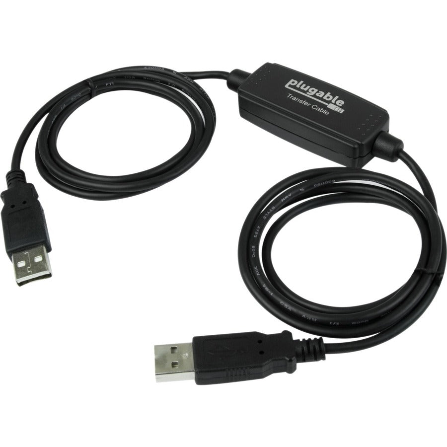 Plugable USB 2.0 Transfer Cable Unlimited Use Transfer Data Between 2 Windows PC's