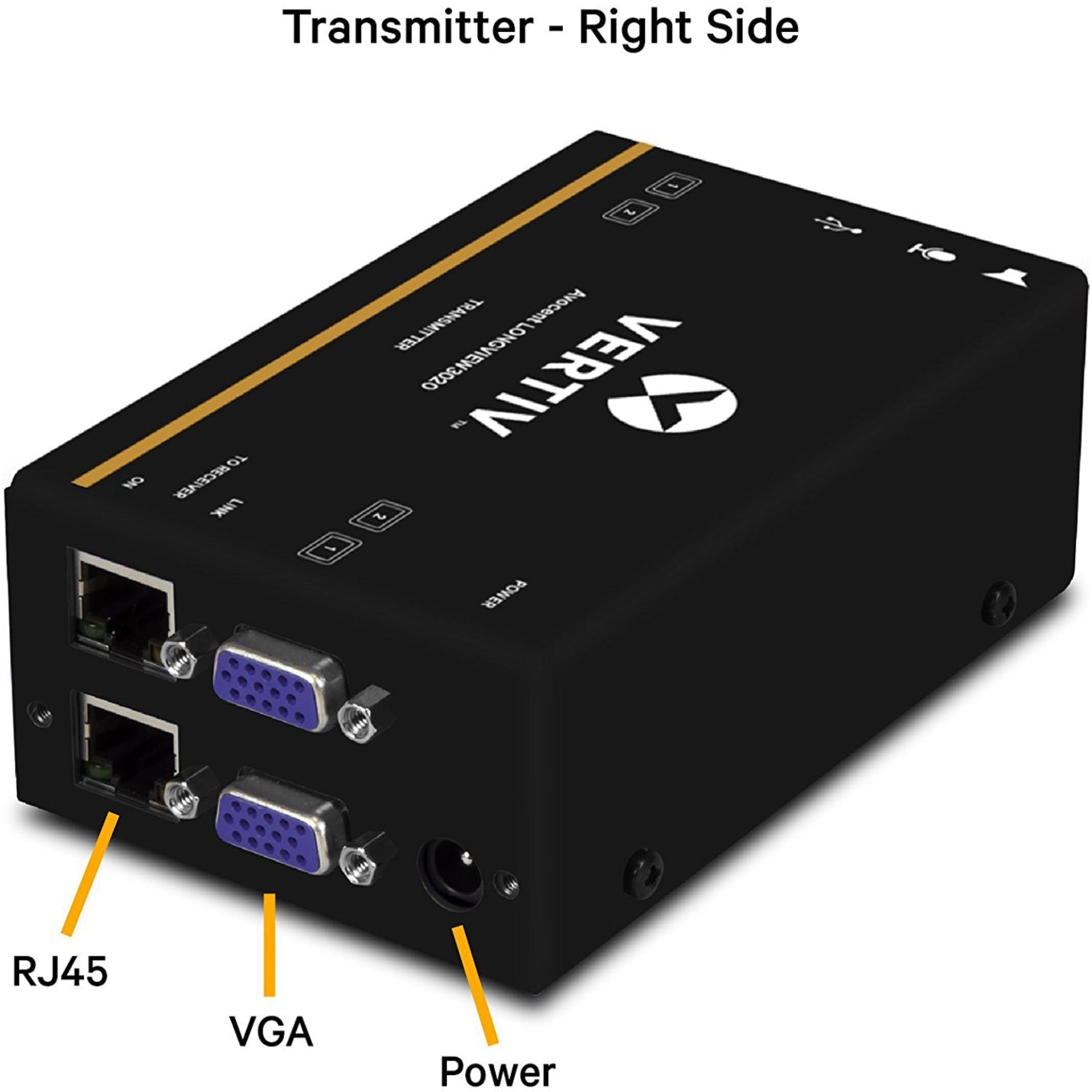 Vertiv Avocent LV3000 | IP KVM Extender | Dual VGA USB Audio (LV3020P-001)