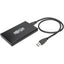 Tripp Lite USB 3.0 SuperSpeed External 2.5 in. SATA Hard Drive Enclosure with Built-In Cable and UASP Support