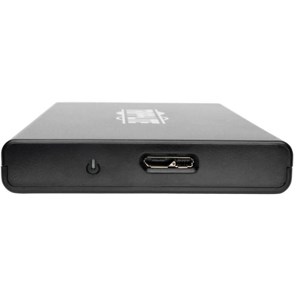 Tripp Lite USB 3.0 SuperSpeed External 2.5 in. SATA Hard Drive Enclosure with Built-In Cable and UASP Support