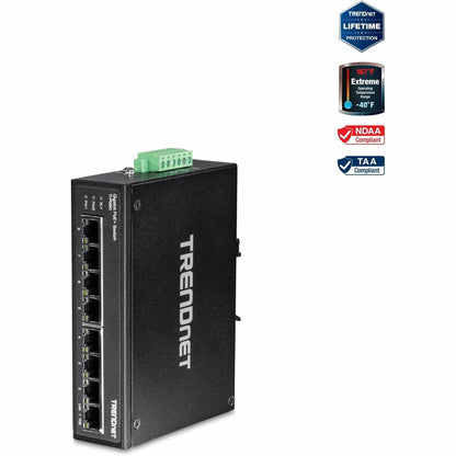 8PORT HARDENED GB POE+ HARDENED