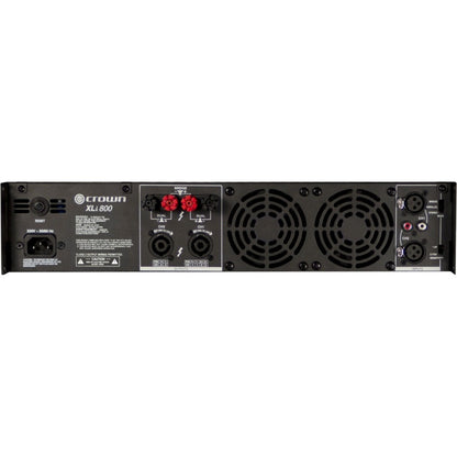 Crown 800 Amplifier - 400 W RMS - 2 Channel - Dark Gray