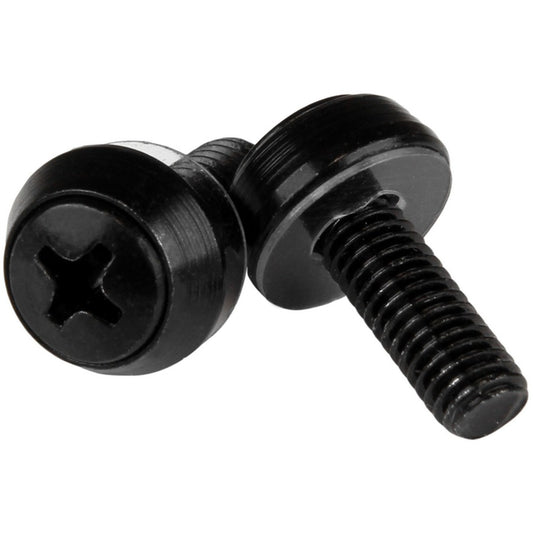 M6 MOUNTING SCREWS BLACK 12MM  