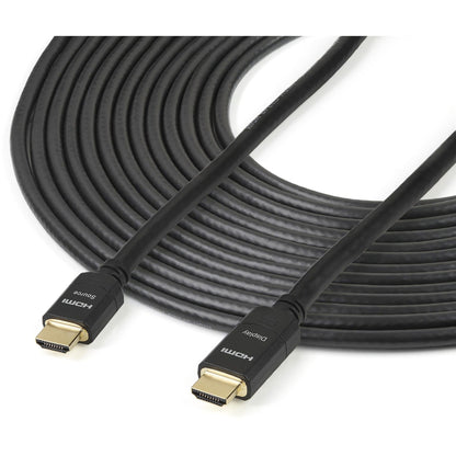 StarTech.com 98ft (30m) Active HDMI Cable 4K 30Hz UHD High Speed HDMI 1.4 Cable with Ethernet CL2 Rated HDMI Cord for In-Wall Install