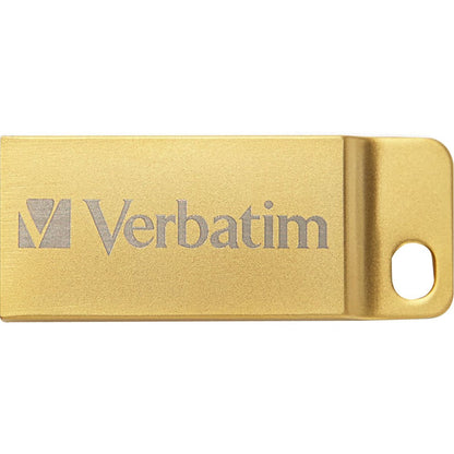 Verbatim 16GB Metal Executive USB 3.0 Flash Drive - Gold