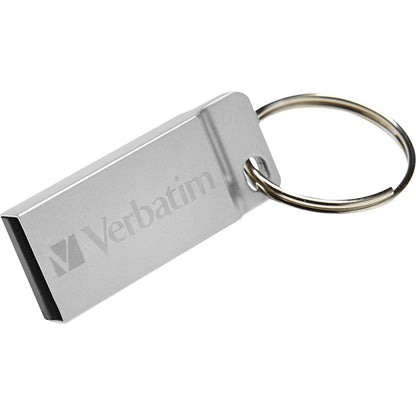 Verbatim 32GB Metal Executive USB Flash Drive - Silver