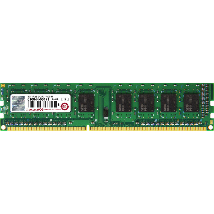 4GB DDR3 1600MHZ UDIMM SR X8   