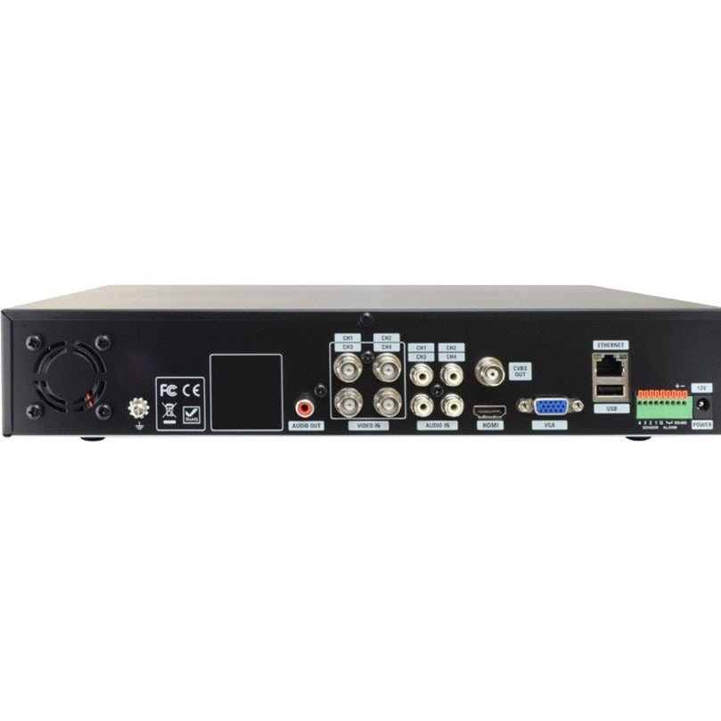 Speco 4 Channel 1080p HD-TVI Digital Video Recorder - 6 TB HDD