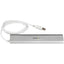 StarTech.com 7 Port Compact USB 3.0 Hub with Built-in Cable - 5Gbps - Aluminum USB Hub - Silver