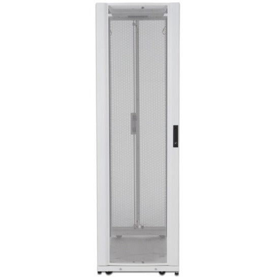 APC by Schneider Electric 45U x 24in Wide x 48in Deep Cabinet with Sides White