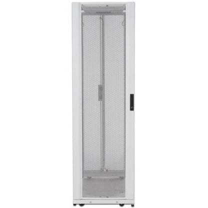 APC by Schneider Electric 45U x 24in Wide x 48in Deep Cabinet with Sides White