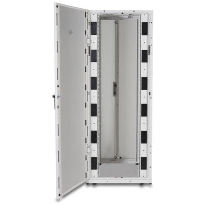 APC by Schneider Electric 45U x 30in Wide x 48in Deep Cabinet with Sides White
