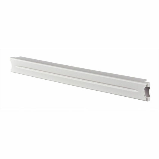 1U 19 WHITE MODULAR TOOLLESS   