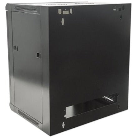 Intellinet Network Solutions 19 Inch Wallmount Cabinet 6U 17.7 Inch (450 mm) Depth 6U Black Flatpack