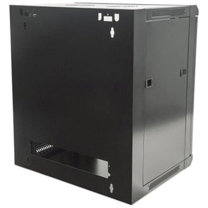 Intellinet Network Solutions 19 Inch Wallmount Cabinet 6U 17.7 Inch (450 mm) Depth 6U Black Flatpack