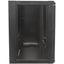 Intellinet Network Solutions 19 Inch Wallmount Cabinet 6U 17.7 Inch (450 mm) Depth 6U Black Flatpack