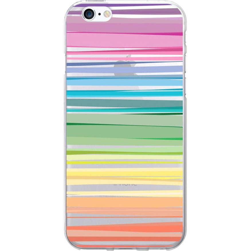 OTM Classic Prints Clear Phone Case Pastel Stripes