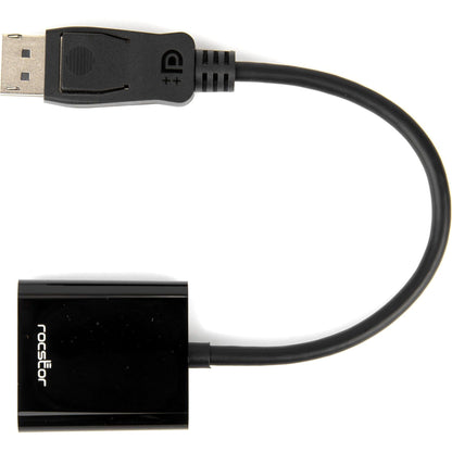 Rocstor DisplayPort to VGA Video Adapter Converter - Cable Length: 5.9"