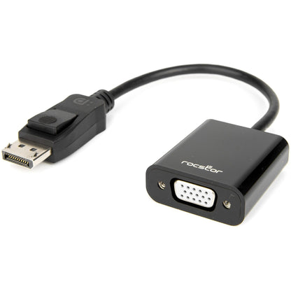 Rocstor DisplayPort to VGA Video Adapter Converter - Cable Length: 5.9"