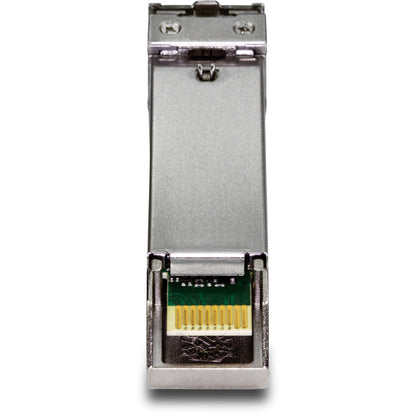 TRENDnet SFP to RJ45 10GBASE-ER SFP+ Single Mode LC Module; TEG-10GBS40; Up to 40 km (24.9 Miles); Hot Pluggable SFP+ Transceiver; 1550nm Wavelength; 3.3 V Power Supply; Lifetime Protection