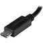 MICRO USB TO MINI USB CABLE 8IN