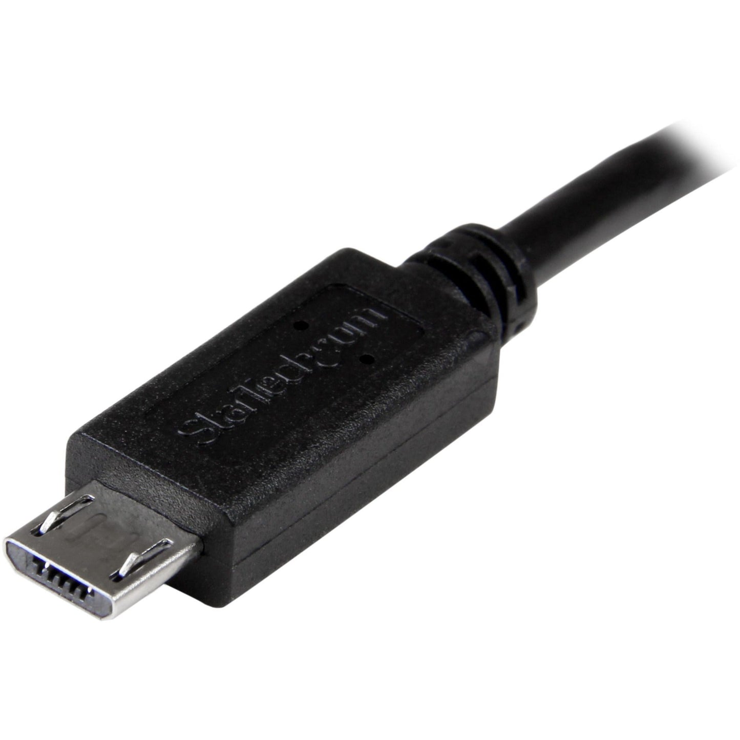 StarTech.com 8in USB OTG Cable - Micro USB to Micro USB - M/M - USB OTG Adapter - 8 inch