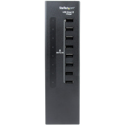 StarTech.com 8-Port Charging Station for USB Devices - 96W/19.2A