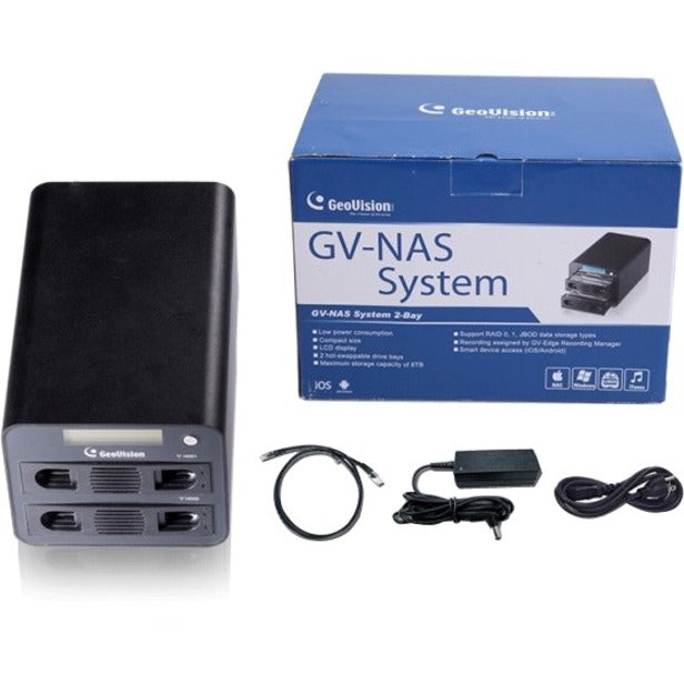 GeoVision GV-NAS2008 Network Attached Storage
