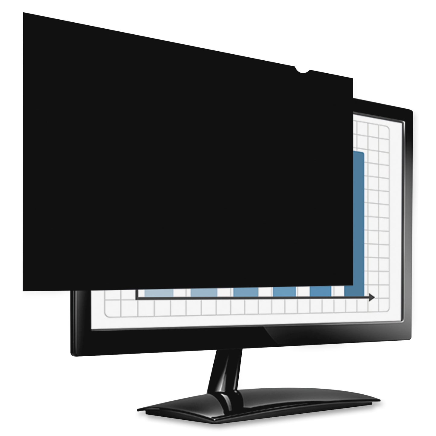 Fellowes PrivaScreen&trade; Blackout Privacy Filter - 23.8" Wide