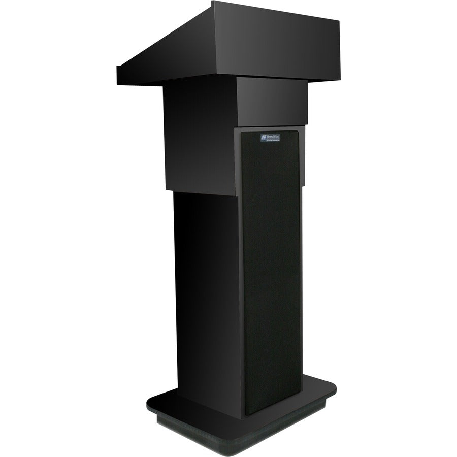 AmpliVox Executive Adjustable Column Lectern