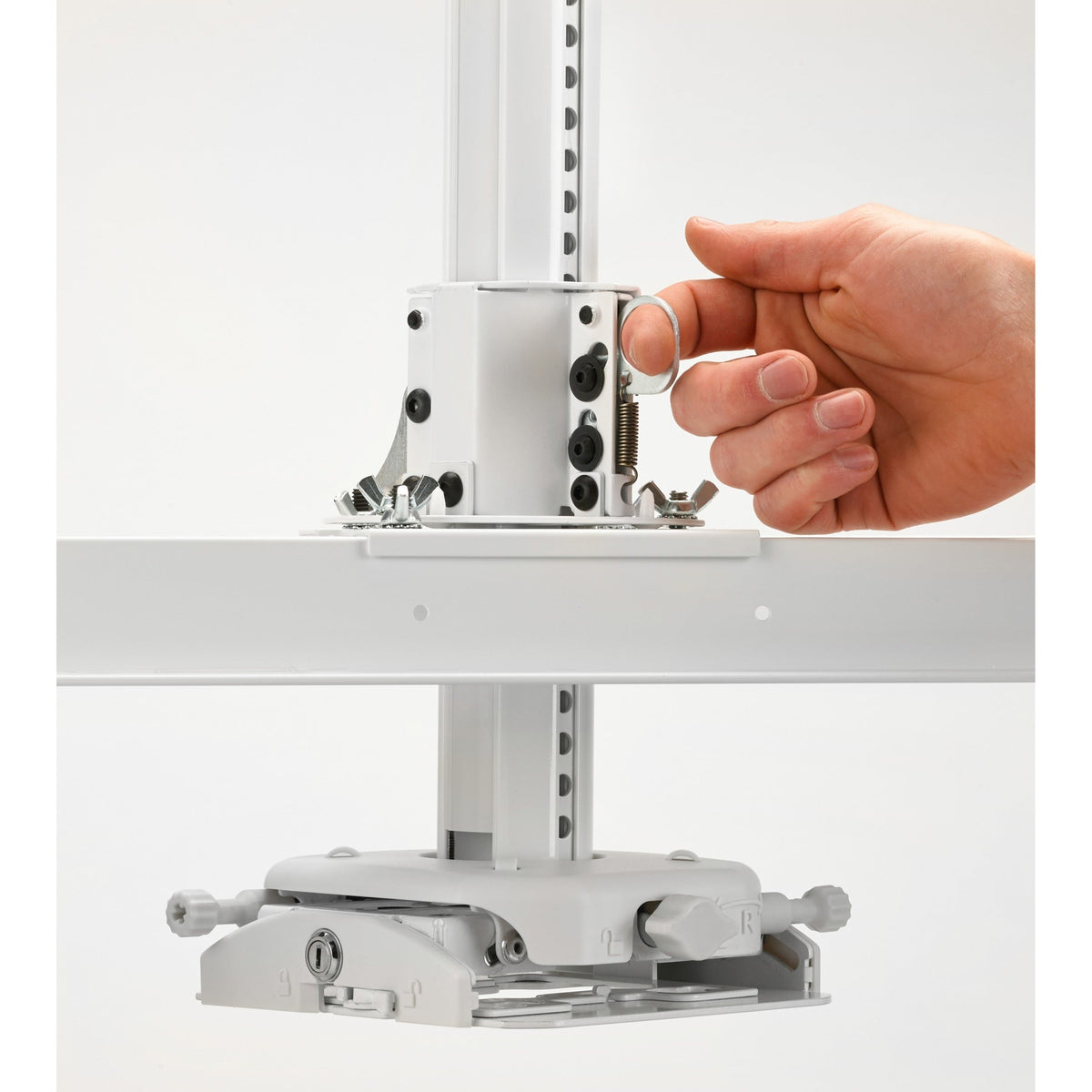 Chief Universal Suspended Ceiling Projector System - White